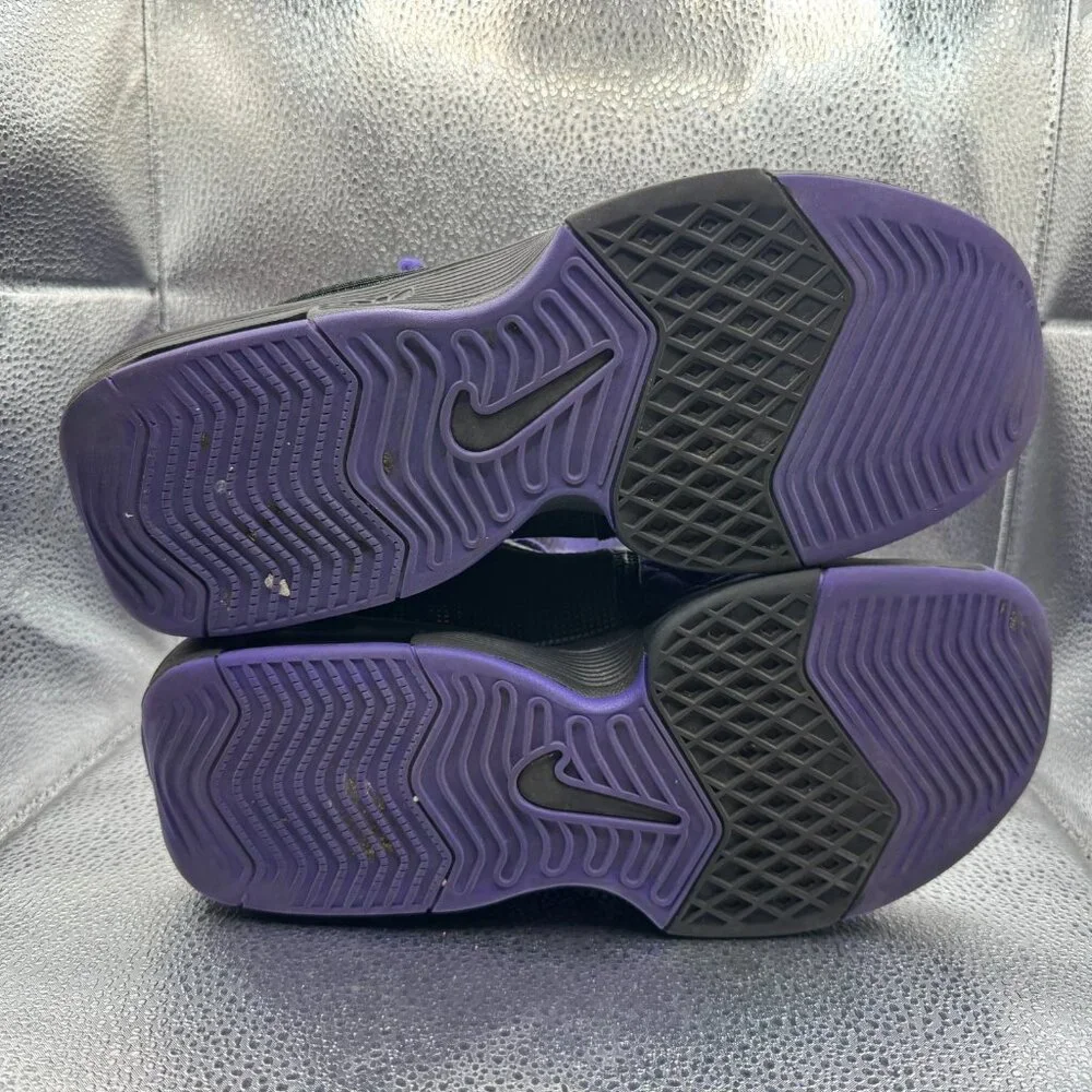 Size 9.5 Nike LeBron Witness 8 Lakers Purple Mens‎ Basketball Shoes FB2239-001